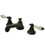 Elements of Design ES4465PL Two Handle 8" to 16" Widespread Lavatory Faucet with Brass Pop-up, Oil Rubbed Bronze