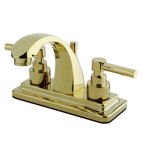 Elements of Design ES4642EL 4-Inch Centerset Lavatory Faucet, Polished Brass