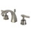 Elements of Design ES4988ML Two Handle 8" to 16" Widespread Lavatory Faucet with Brass Pop-up, Satin Nickel