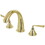 Elements of Design ES5362ZL Roman Tub Filler with Handle, Polished Brass