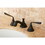 Elements of Design ES5565ZL 8-Inch Widespread Lavatory Faucet with Brass Pop-Up, Oil Rubbed Bronze