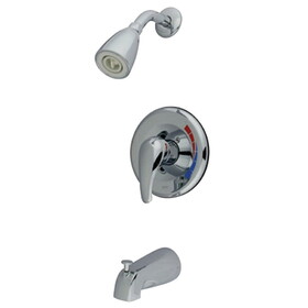 Elements of Design ES651 Tub and Shower Faucet, Polished Chrome