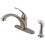 Elements of Design ES6578VLSP Single Handle Kitchen Faucet With Non-Metallic Sprayer, Satin Nickel Finish