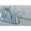Elements of Design ES7611BX 4-Inch Centerset Lavatory Faucet with Brass Pop-Up, Polished Chrome