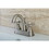 Elements of Design ES7618BX 4-Inch Centerset Lavatory Faucet with Brass Pop-Up, Brushed Nickel