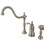 Elements of Design ES7808TPLBS Single-Handle Widespread Kitchen Faucet with Brass Sprayer, Brushed Nickel