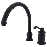 Elements of Design ES7825TLLS Single-Handle Widespread Kitchen Faucet, Oil Rubbed Bronze