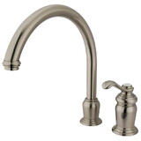 Elements of Design ES7828TLLS Single-Handle Widespread Kitchen Faucet, Brushed Nickel