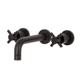 Elements of Design ES8125DX 2-Handle Wall Mount Bathroom Faucet, Oil Rubbed Bronze