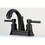 Elements of Design ES8615DL 4-Inch Centerset Lavatory Faucet with Brass Pop-Up, Oil Rubbed Bronze