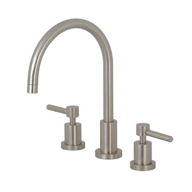 Elements of Design ES8728DLLS 8-Inch Widespread Kitchen Faucet, Brushed Nickel