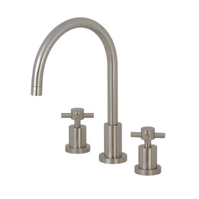 Elements of Design ES8728DXLS 8-Inch Widespread Kitchen Faucet, Brushed Nickel