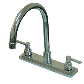 Elements of Design ES8791ELLS Two Handle Kitchen Faucet, Polished Chrome