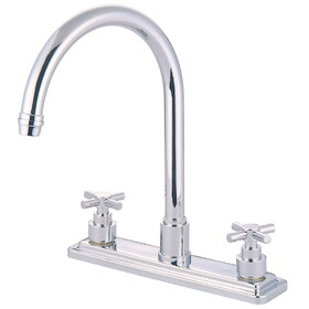 Elements of Design ES8791EXLS Two Handle Kitchen Faucet, Polished Chrome