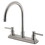 Elements of Design ES8798DLLS Centerset Kitchen Faucet, Brushed Nickel