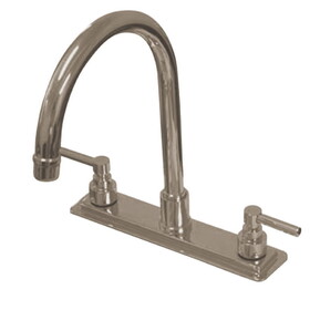 Elements of Design ES8798ELLS 8-Inch Centerset Kitchen Faucet, Brushed Nickel