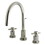 Elements of Design ES8926DX 8-Inch Widespread Lavatory Faucet with Brass Pop-Up, Polished Nickel