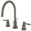 Elements of Design ES8928DL 8-Inch Widespread Lavatory Faucet with Brass Pop-Up, Brushed Nickel