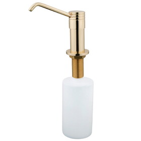 Elements of Design ESD2602 Soap Dispenser, Polished Brass