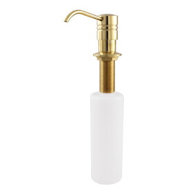 Elements of Design ESD2612 Soap Dispenser, Polished Brass