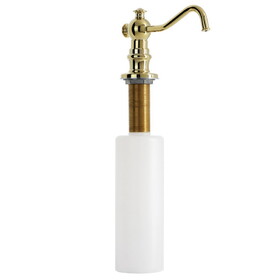 Elements of Design ESD7602 Decorative Soap Dispenser, Polished Brass Finish