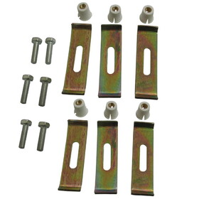 Elements of Design EUHDWR6 Undermount Clip 6 Clips Pack