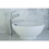 Kingston Brass EV4129 White China Vessel Bathroom Sink with Overflow Hole, White