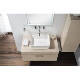 Kingston Brass EV5102 White China Vessel Bathroom Sink without Overflow Hole, White