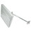 Elements of Design EX4641K1 8" Square Shower Head with 10" Swivel Arm, Polished Chrome Finish