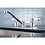 Kingston Brass FB121DPL Paris 8-Inch Centerset Kitchen Faucet, Polished Chrome