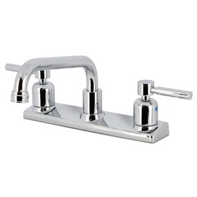 Kingston Brass Concord 8-Inch Centerset Kitchen Faucet, Polished Chrome FB2131DL
