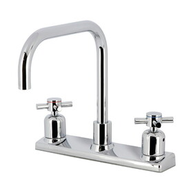 Kingston Brass Concord 8-Inch Centerset Kitchen Faucet, Polished Chrome FB2141DX