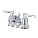 Kingston Brass FB2601DL 4 in. Centerset Bathroom Faucet, Polished Chrome