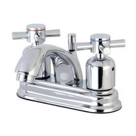 Kingston Brass 4 in. Centerset Bathroom Faucet, Polished Chrome FB2601DX