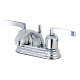 Kingston Brass FB2601EFL 4 in. Centerset Bathroom Faucet, Polished Chrome