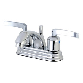 Kingston Brass 4 in. Centerset Bathroom Faucet, Polished Chrome FB2601EFL