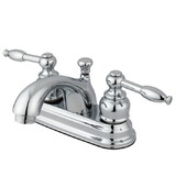 Kingston Brass 4 in. Centerset Bathroom Faucet, Polished Chrome FB2601KL