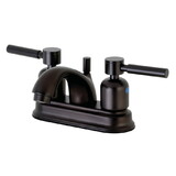 Kingston Brass FB2605DL 4 in. Centerset Bathroom Faucet, Oil Rubbed Bronze