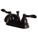 Kingston Brass FB2605NFL 4 in. Centerset Bathroom Faucet, Oil Rubbed Bronze