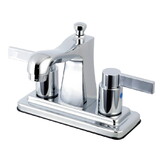 Kingston Brass 4 in. Centerset Bathroom Faucet, Polished Chrome FB4641NDL