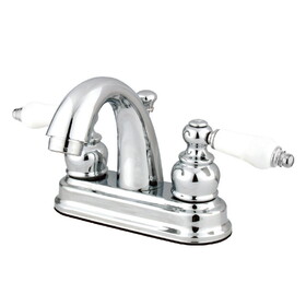 Kingston Brass 4 in. Centerset Bathroom Faucet, Polished Chrome FB5611PL