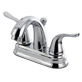 Kingston Brass 4 in. Centerset Bathroom Faucet, Polished Chrome FB5611YL