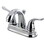 Kingston Brass FB5611YL 4 in. Centerset Bathroom Faucet, Polished Chrome