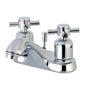 Kingston Brass 4 in. Centerset Bathroom Faucet, Polished Chrome FB5621DX