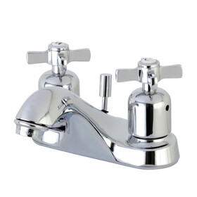 Kingston Brass 4 in. Centerset Bathroom Faucet, Polished Chrome FB5621ZX