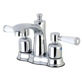 Kingston Brass 4 in. Centerset Bathroom Faucet, Polished Chrome FB7611DPL