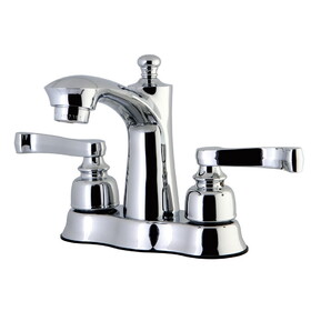Kingston Brass 4 in. Centerset Bathroom Faucet, Polished Chrome FB7611FL