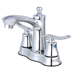 Kingston Brass 4 in. Centerset Bathroom Faucet, Polished Chrome FB7611JL