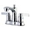 Kingston Brass FB7611NDL 4 in. Centerset Bathroom Faucet, Polished Chrome