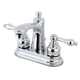 Kingston Brass 4 in. Centerset Bathroom Faucet, Polished Chrome FB7621AL
